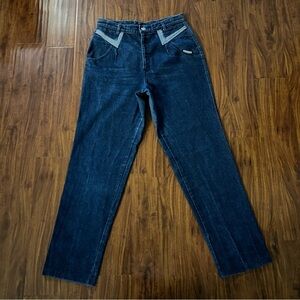 Vintage 90s Roughrider by Circle T Bareback High Waisted Jeans size 15/16